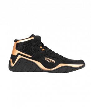 Venum Elite Wrestling Shoes schwarz/bronze